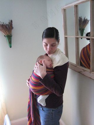 美女,女孩,男孩,白血病,室内一角,Mayawrap婴儿背带