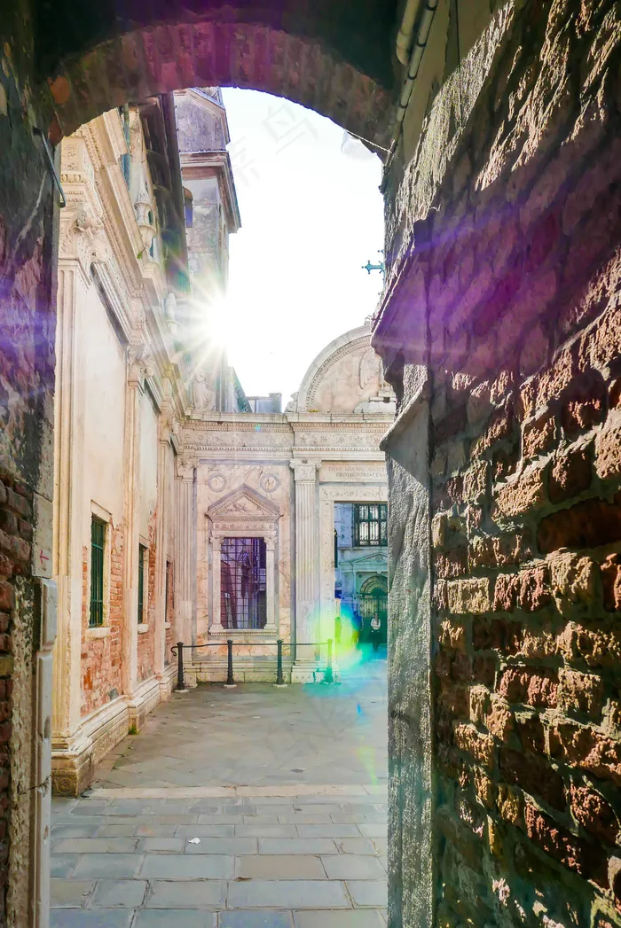 巷道,城市街道,建筑,街道,桥梁,威尼扎