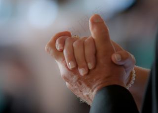 脚,小脚丫,手,手指,手掌,父亲之手