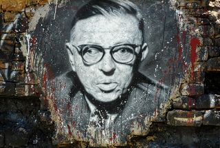 让·保罗·萨特（Jean-Paul Sartre），肖像画-DDC_7519.jpg