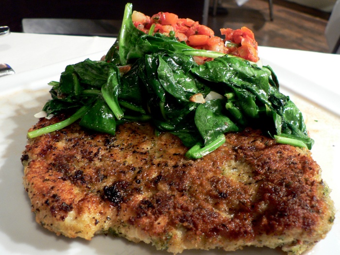 盆栽植物,西餐牛扒,黑椒牛排,菲力牛排,馅饼,猪肉“米兰人”