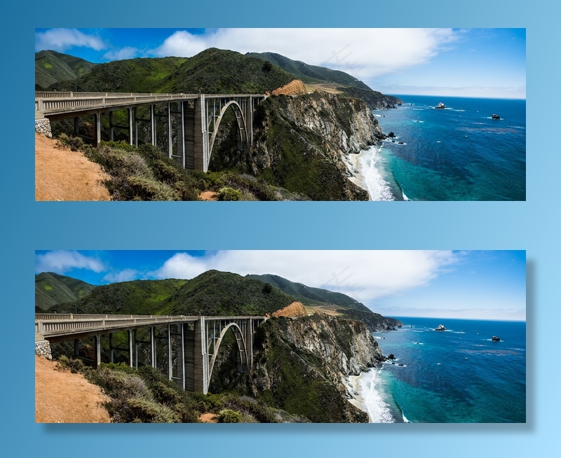 桥梁,江河,长城,山峦,峡谷,大苏尔大桥