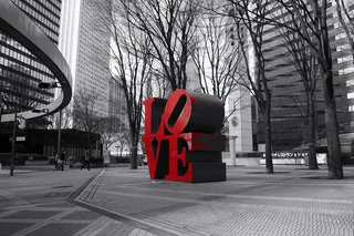 街道,城市街道,巷道,交通灯,人行横道线,爱的色彩