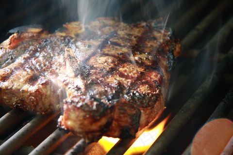 工艺品,烤肉,烤羊腿,烤羊,蘑菇,回到烤架...