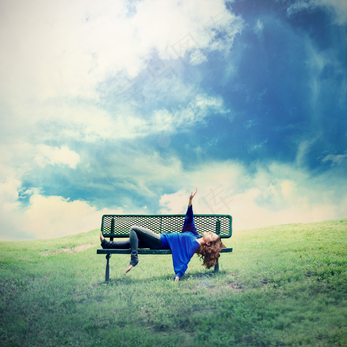 草原,天空,风景矢量图,搂草机,救济