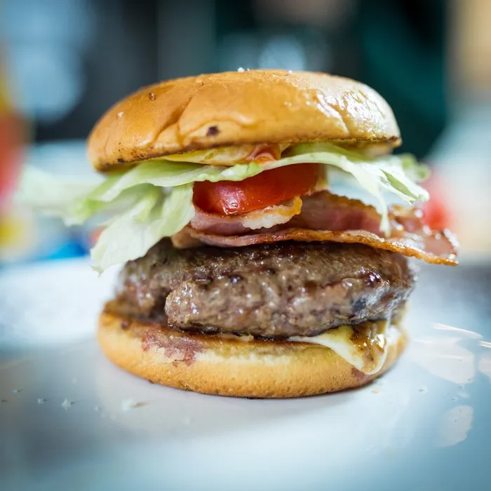 汉堡,三明治,工艺品,盆栽植物,快餐,这就是有趣的味道