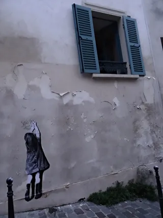 Soyons fous，让我们疯了，巴黎，街头艺术，救世主街