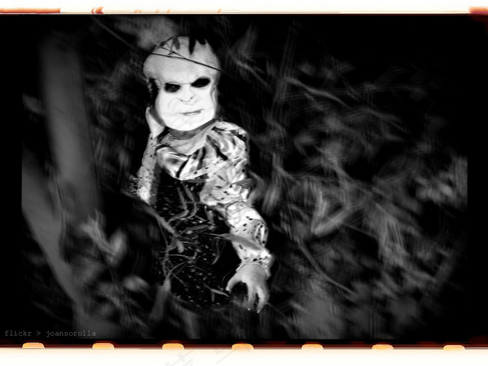 似乎是来自黑暗森林的实体，但不是，这是万圣节！