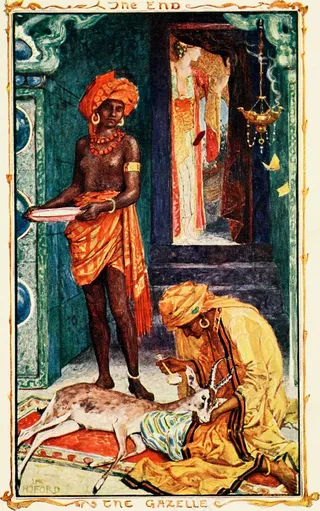 图片来自“紫罗兰色的童话书”（1906年）第170页