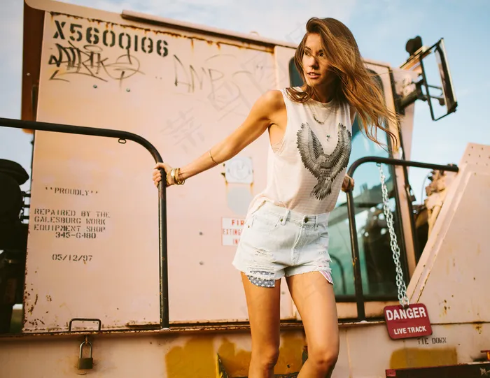 美女,女内衣,连衣裙,欧美明星,梅根