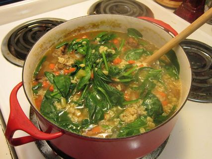 菜肴,盆栽植物,碗,盆,麻辣汤,伊娜·加藤的意大利婚礼汤