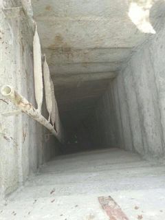 防空洞,洞穴溶洞,毛坯房,地牢,墓门,在加沙地带发现的恐怖隧道