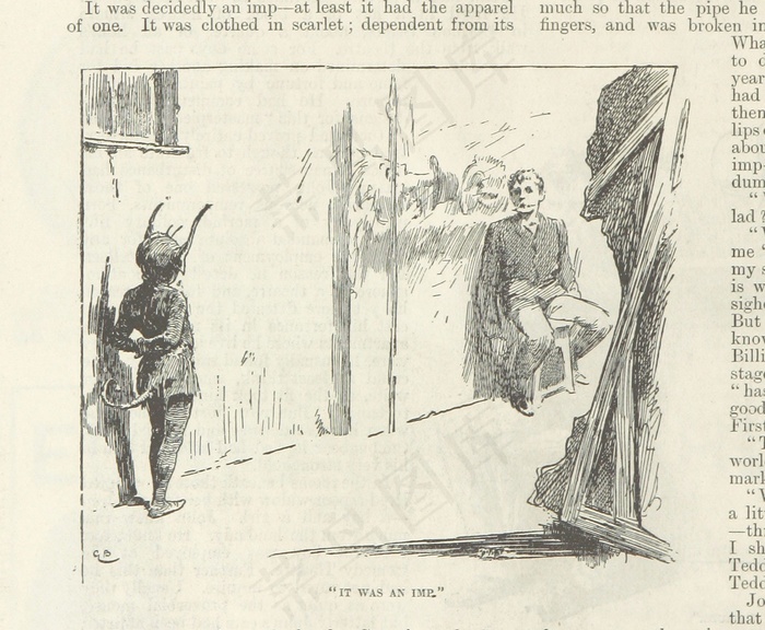 图片取自'插图Penny Tales的第28页。来自“ Strand”库。没有。 1-10 '