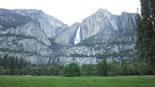山峦,冰雪,湖泊,峡谷,草原,优胜美地