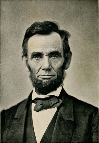 人像亚伯拉罕林肯，11月，1863年，印刷，约1910年,亚伯拉罕·林肯,钢笔画,林肯传,音乐家,图片来自“真正的亚伯拉罕·林肯”（1904年）第7页