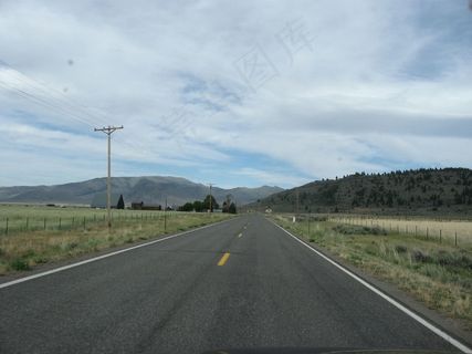 公路,高速路,桥梁,街道,天空,加利福尼亚州洛亚尔顿附近的加利福尼亚州49号公路