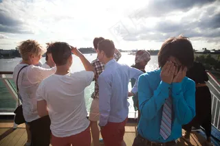 合影,海洋,秋游,人物特写,现场办公,Världens导师besökerÅland06.2013