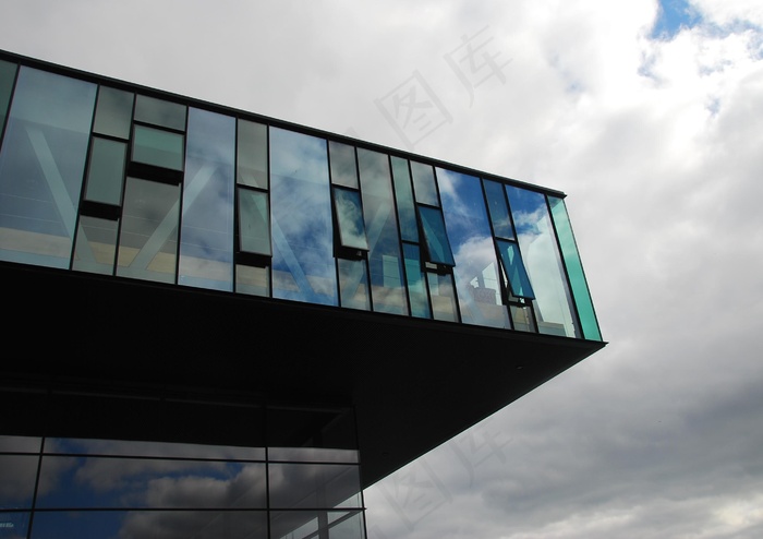 建筑玻璃,墙,窗户,居民楼,建筑,皇家剧院_哥本哈根_详细