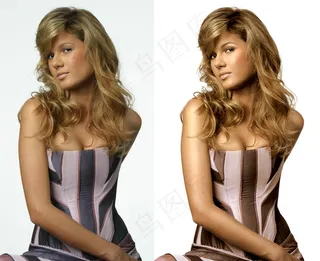 美女,女内衣,女人,时装T台,头发,我divirto com isso。