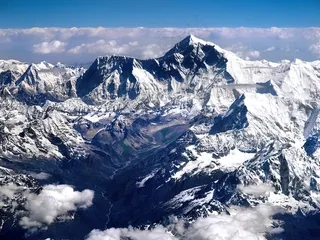 山峦,冰雪,树,天空,风景,珠穆朗玛峰3