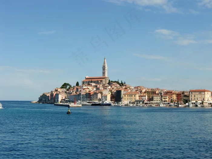 海洋,天空,风景,工艺品,罗维尼（Kroatien）