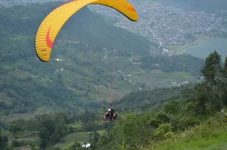 滑翔,滑翔基地,滑翔伞,鱼类,卡通动漫人物,尼泊尔博卡拉滑翔伞