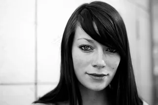 头发,美女,钢笔画,时装T台,人物特写,陌生人＃001