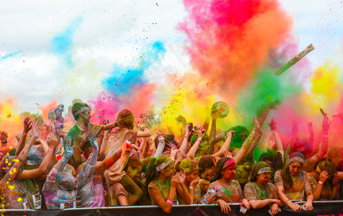 《 Color Run》大奖赛版（墨尔本，2014年）