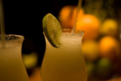 饮料/饮品,冰激凌,鸡尾酒,菠萝汁,橙子汁,玛格丽塔维尔