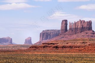 文明遗迹,天空,峡谷,沙漠,风景,纪念碑谷-美国