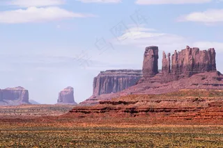文明遗迹,天空,峡谷,沙漠,风景,纪念碑谷-美国