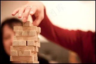 手表,孔明锁,手,木块,成人玩具,积加