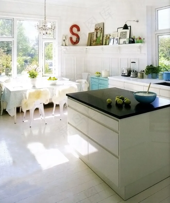 室内一角,厨房,地板砖,装修效果图,沙发,img047