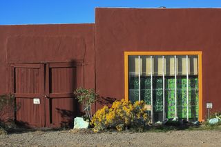 居民楼,建筑,门,室内一角,墙,新墨西哥州颜色