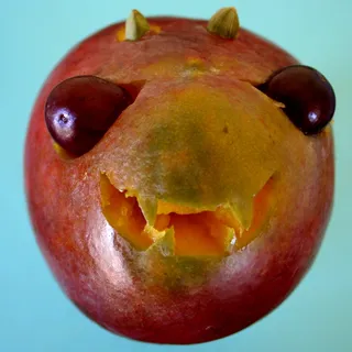 木鱼,苹果,工艺品,玩具,山竹,芒果怪兽