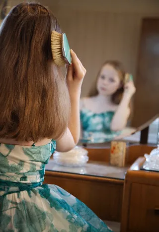 头发,马尾辫,女孩,,女人,42-17924770