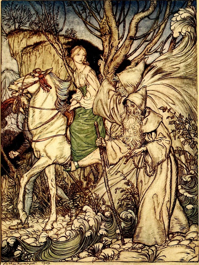 图片来自“ Undine ”（1909年）第120页