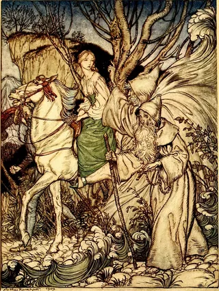 图片来自“ Undine ”（1909年）第120页