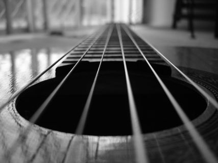 吉他的身体。 吉他的身体。