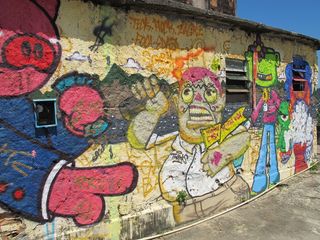 绘画,对联,酥油花,卡通动漫人物,佛像画,Morro daProvidência-2013年1月