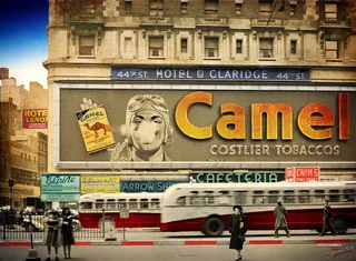 烟进入你的眼睛