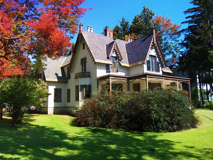 Cazenovia Ny〜历史悠久的哥特式小屋