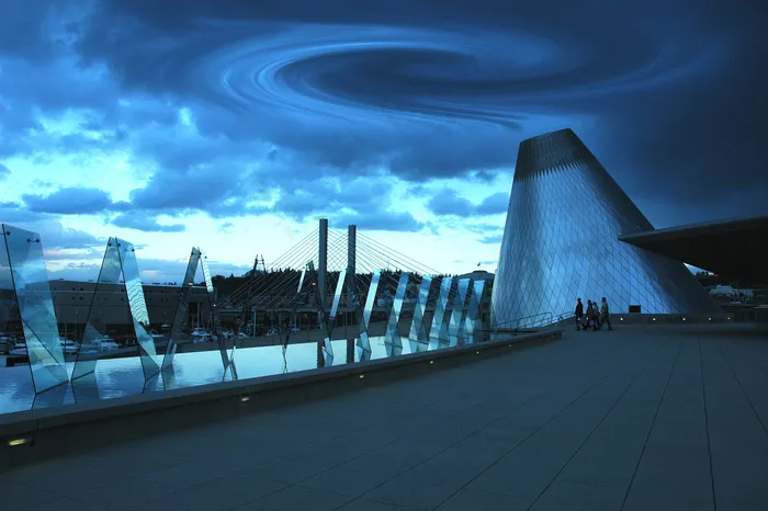 塔科马玻璃博物馆锥区