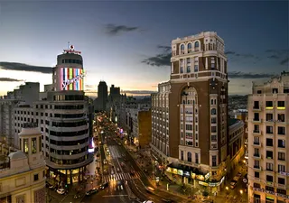 都市夜景,建筑,城市夜景,居民楼,天空,卡亚俄