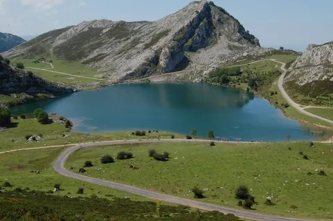 湖泊,山峦,草原,风景,江河,拉戈·埃诺尔