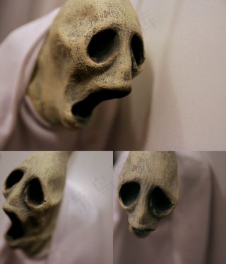 哺乳类,眼睛,骷髅头,工艺品,陶艺,第096/366天的行程-4月5日