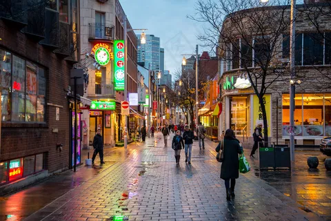 街道,阳朔西街,青岛天幕城,城市街道,步行街,蒙特利尔的唐人街 街道,阳朔西街,青岛天幕城,城市街道,步行街,蒙特利尔的唐人街