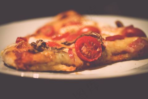 披萨,芝加哥披萨,法国菜,小牛肉干酪,烤银鳕鱼,披萨时间！ -281：365