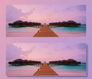 海洋,桥梁,城楼,湖泊,天空,马尔代夫六世