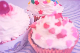 蛋糕,花卉,工笔画,工艺品,玫瑰花,纸杯蛋糕